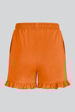 Women's Essential Shorts with Frill Hem