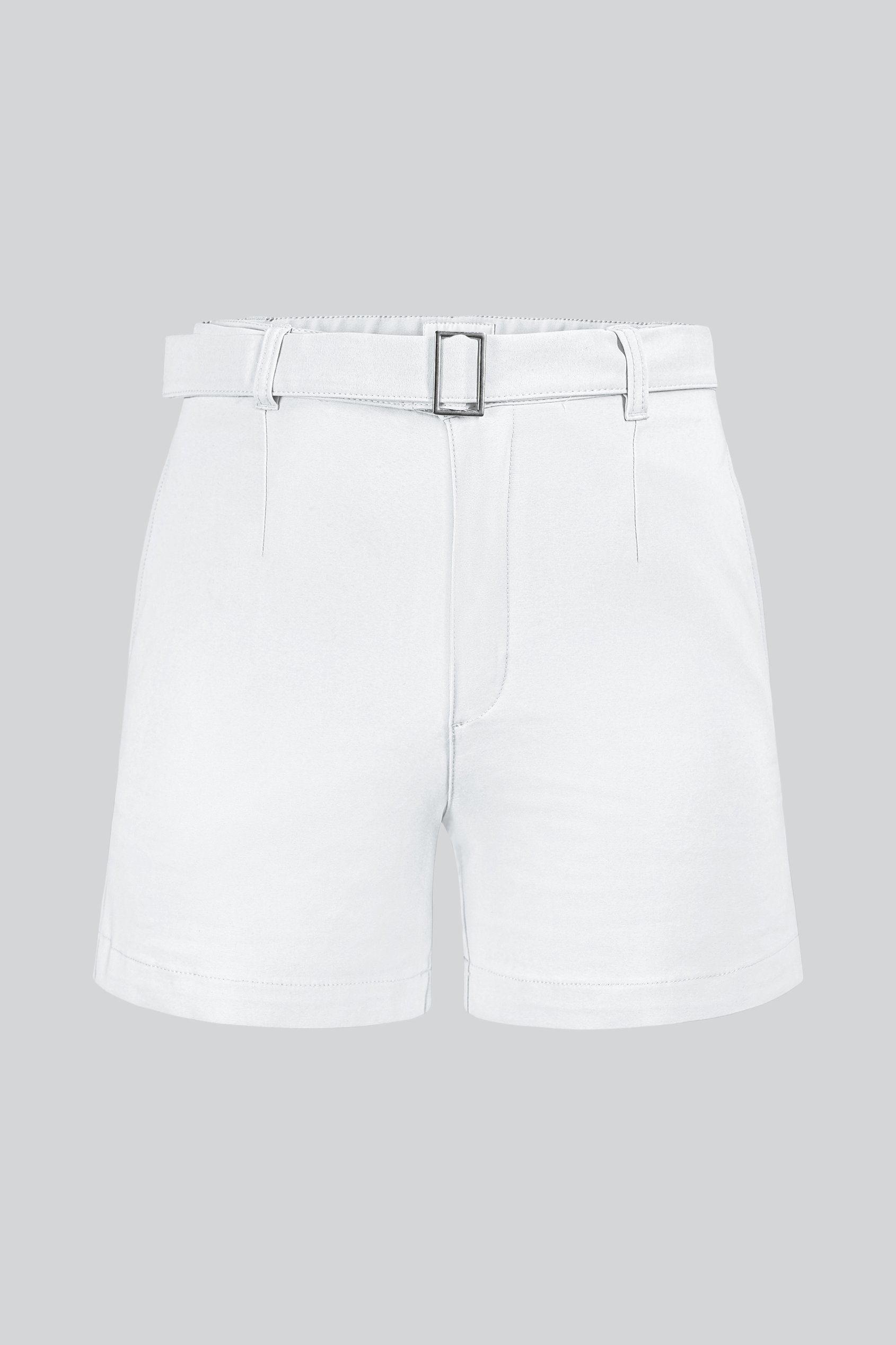 Belted Tailored Shorts
