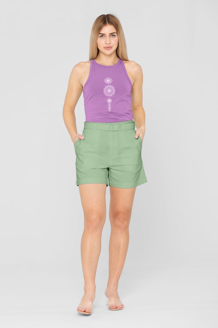 Belted Tailored Shorts