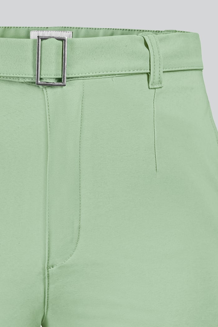 Belted Tailored Shorts