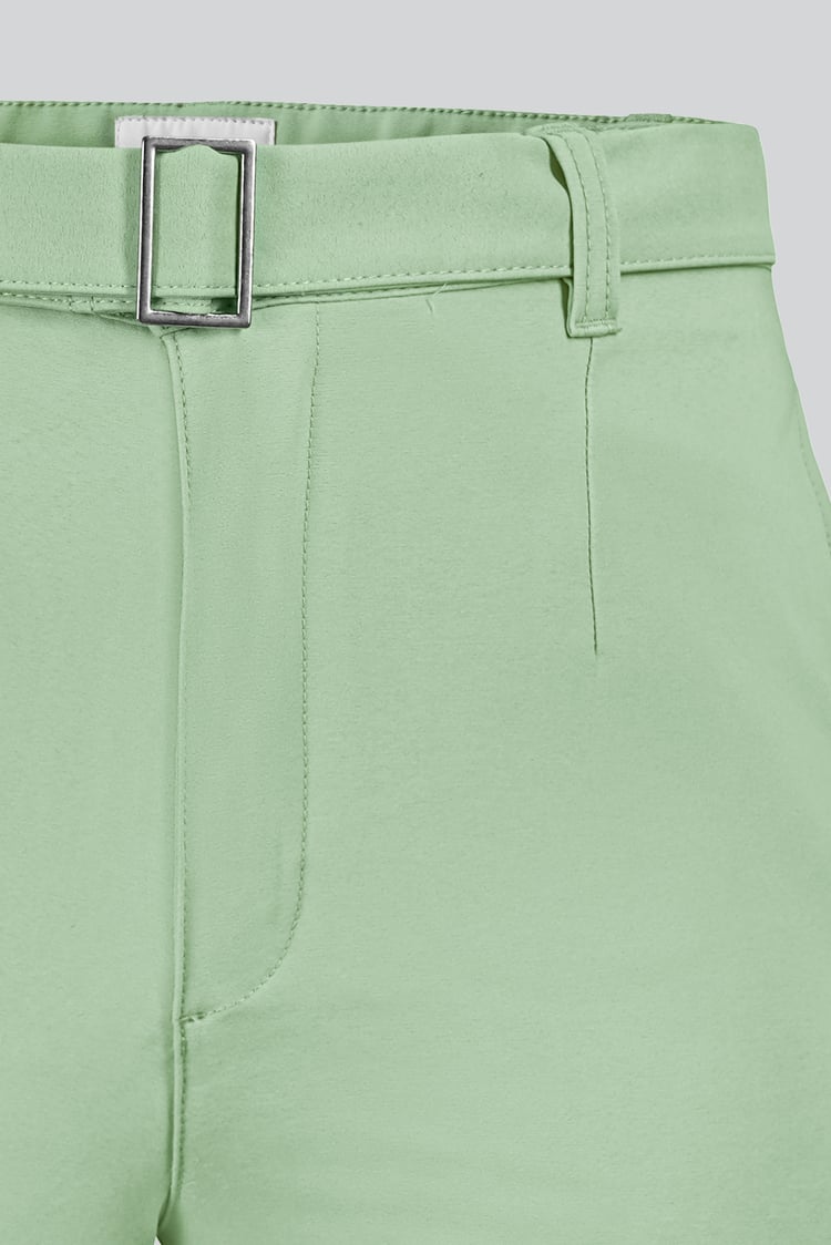 Belted Tailored Shorts