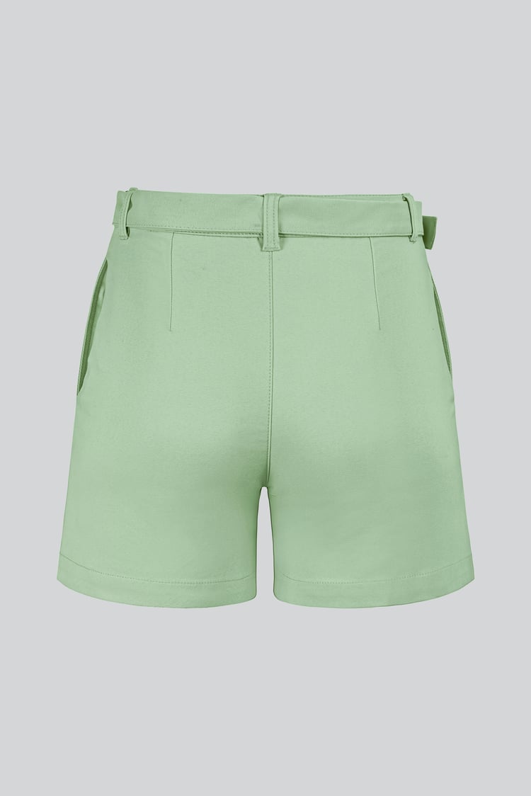 Belted Tailored Shorts