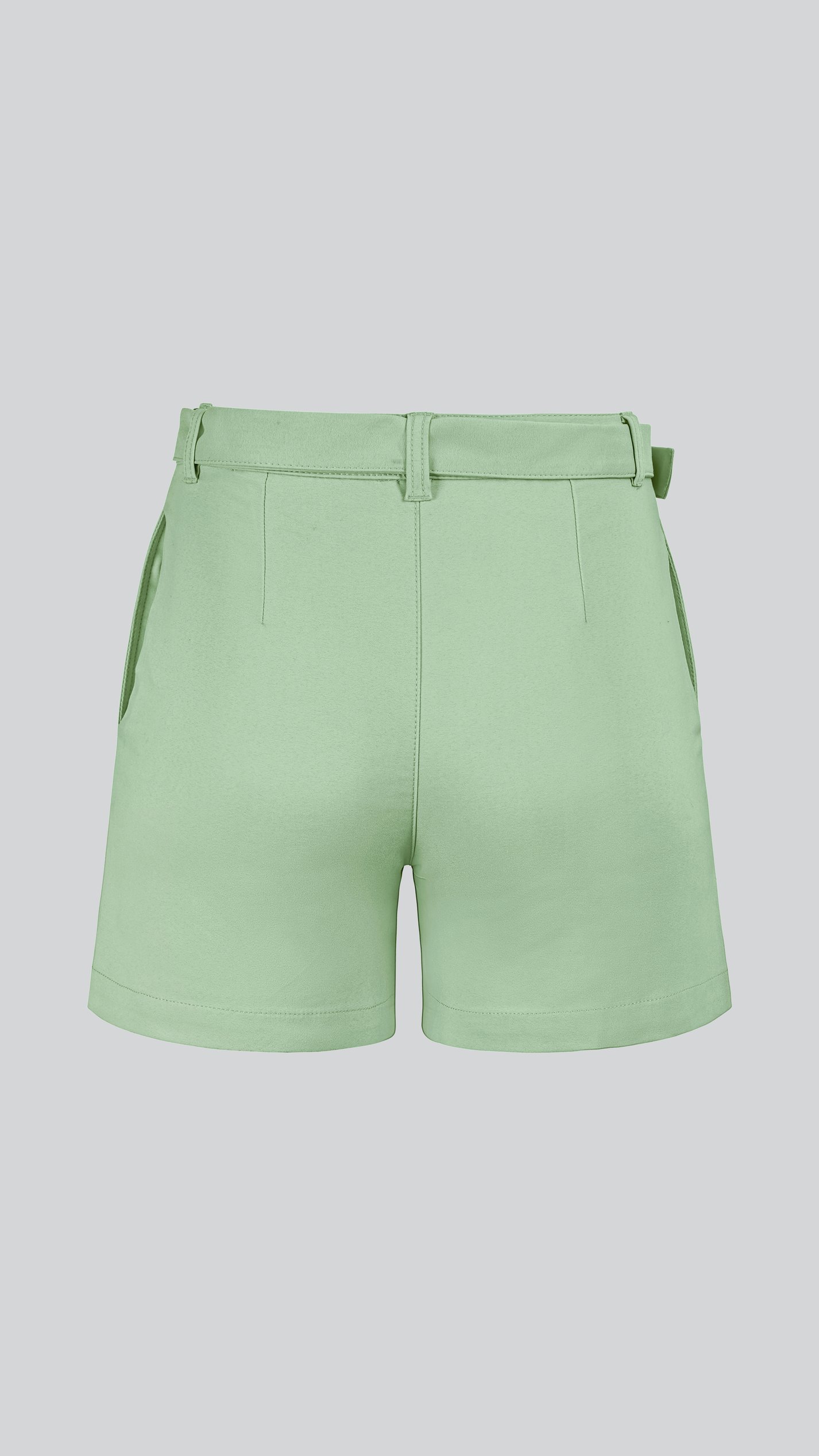 Belted Tailored Shorts