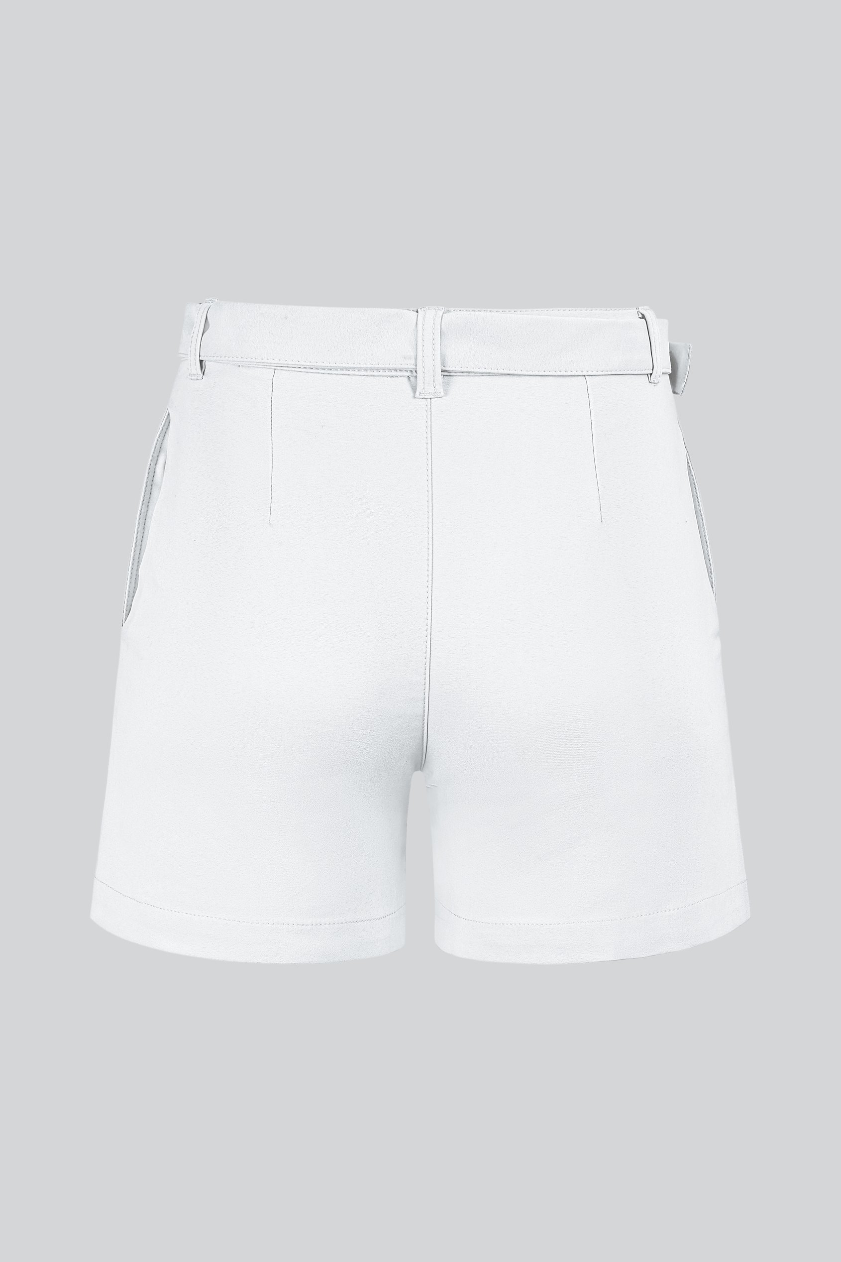 Belted Tailored Shorts