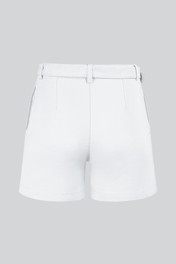 Belted Tailored Shorts