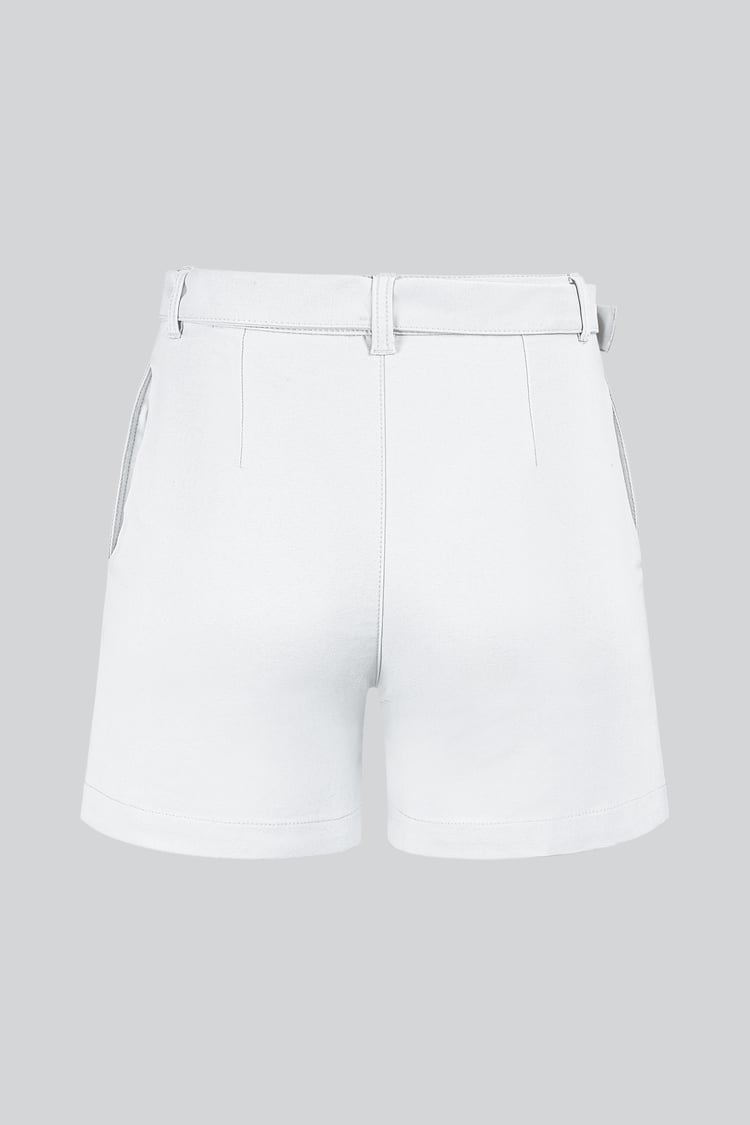 Belted Tailored Shorts