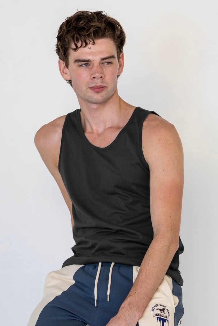 Men's Cotton Jersey Vest 3 pcs PK