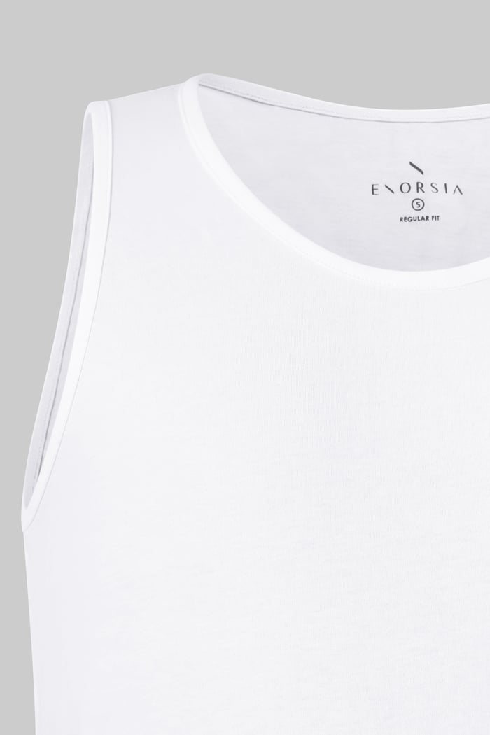 Men's Cotton Jersey Vest 2 PCs  Pack