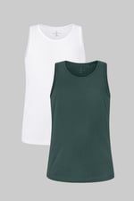 Men's Cotton Jersey Vest 2 PCs  Pack