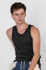 Men's Cotton Jersey Vest 2 PCs  Pack