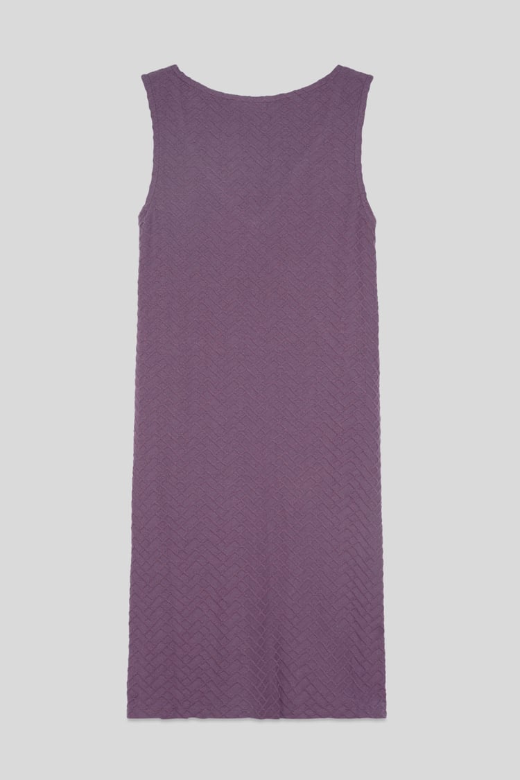 Womens Sleeveless Button Detail Mini Dress