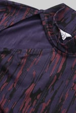 Womens Cut Out Printed Midi Flare Dress