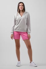 Womens Roll Up Pull-on Shorts