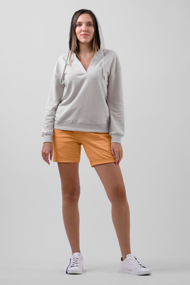 Womens Roll Up Pull-on Shorts