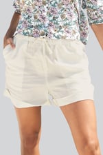 Linen Blend Shorts