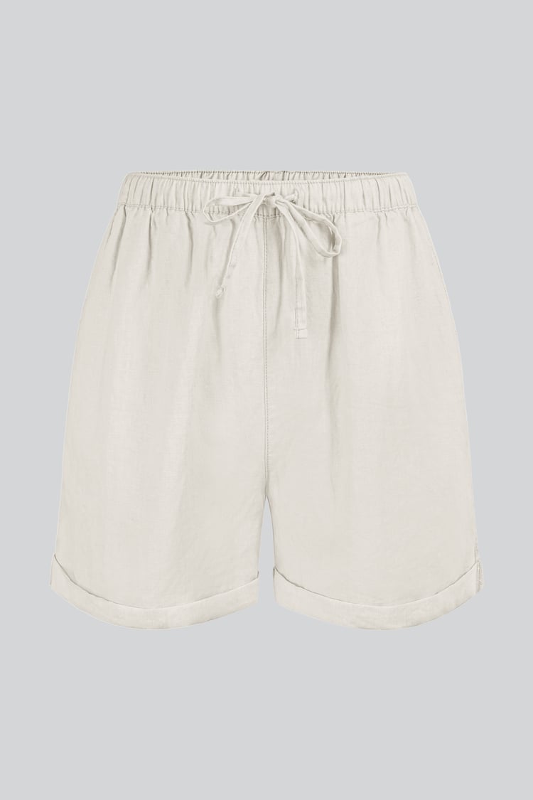 Linen Blend Shorts