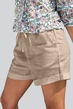 Linen Blend Shorts