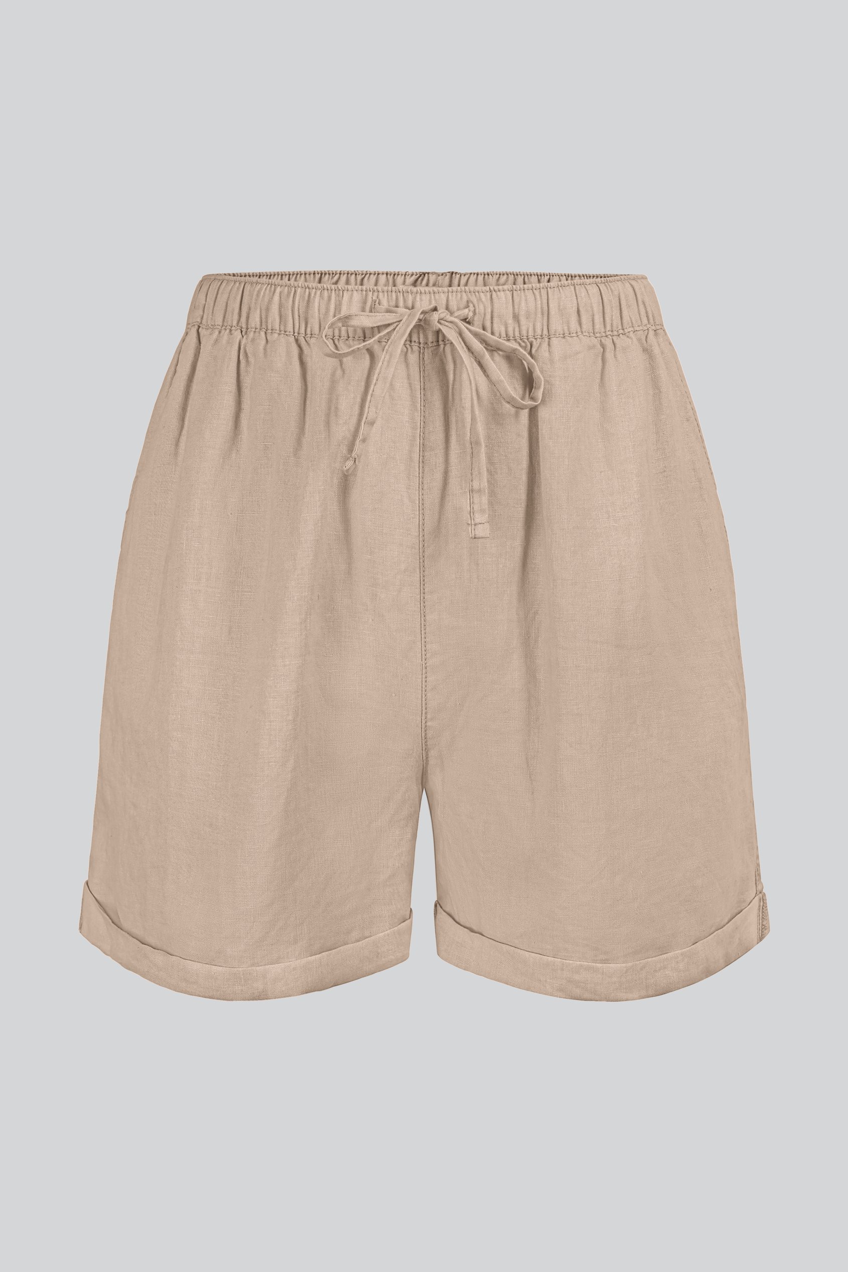 Linen Blend Shorts