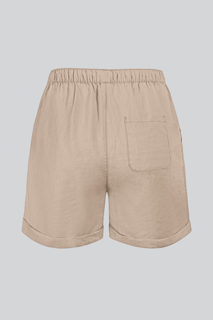 Linen Blend Shorts