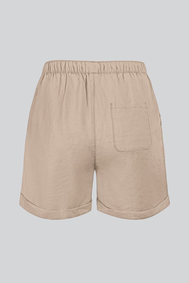 Linen Blend Shorts