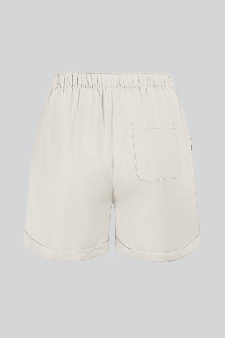 Linen Blend Shorts