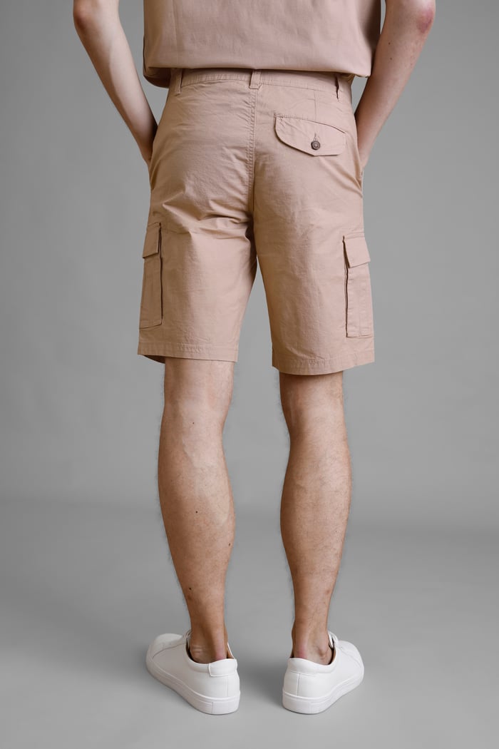 Ripstop Textured Cargo Shorts