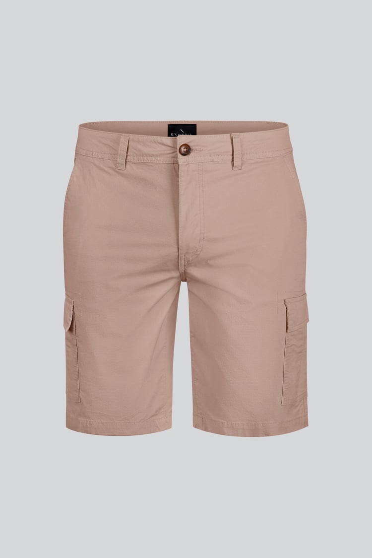 Ripstop Textured Cargo Shorts
