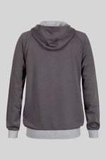 Mens Wave Full Zip  Contrast Hoodie