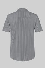 Jersey Searsucker Stripe Short Sleeve Shirt