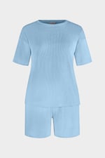 Ribbed T-Shirt & Shorts Set