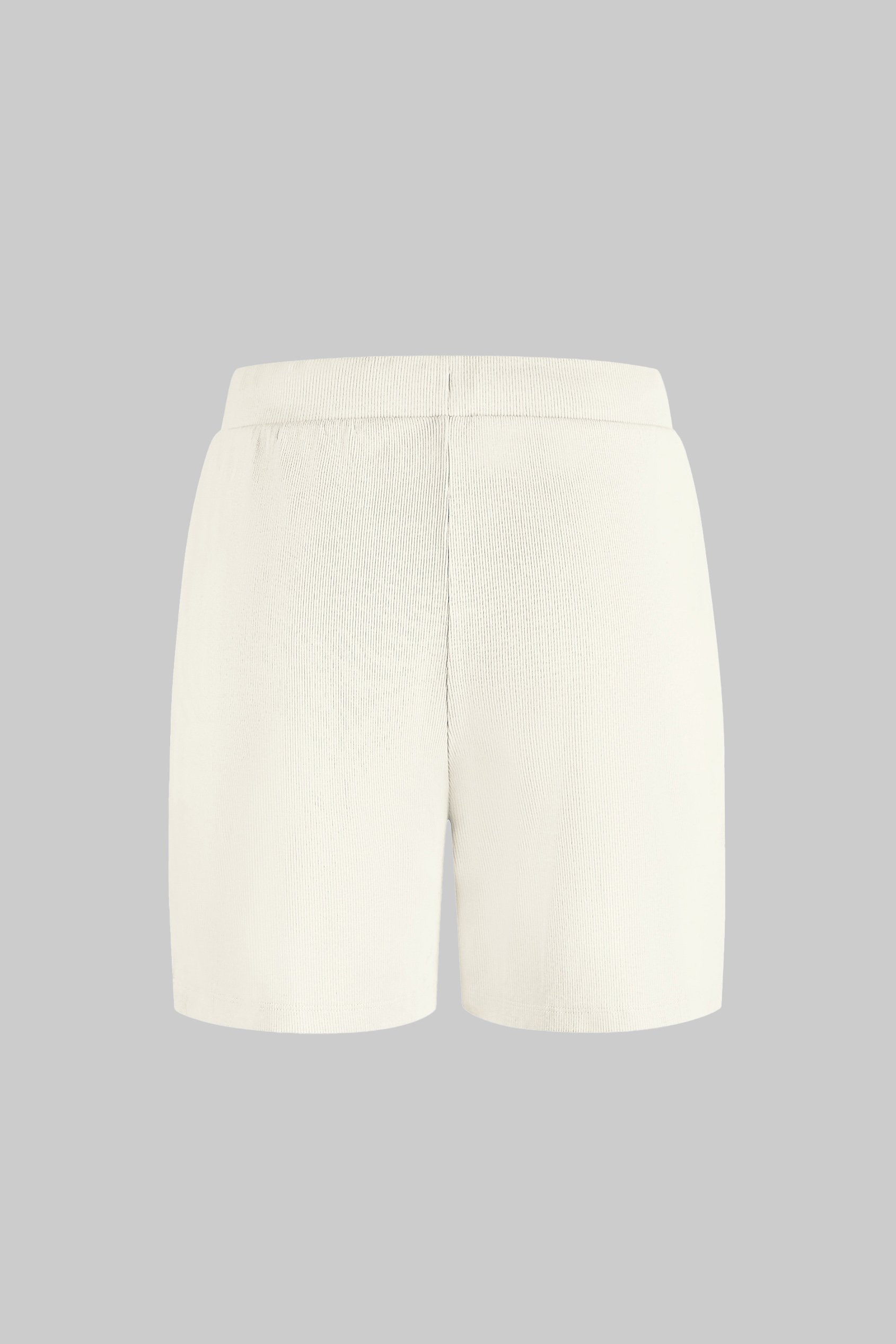 Ribbed T-Shirt & Shorts Set