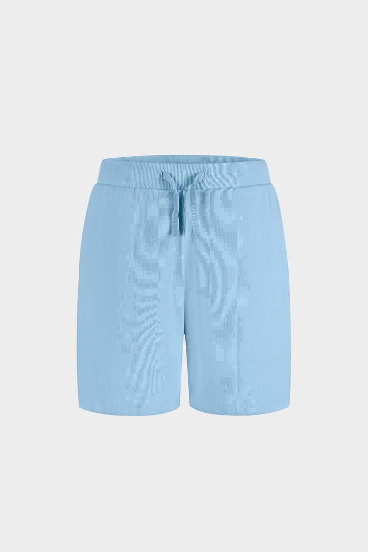 Ribbed T-Shirt & Shorts Set