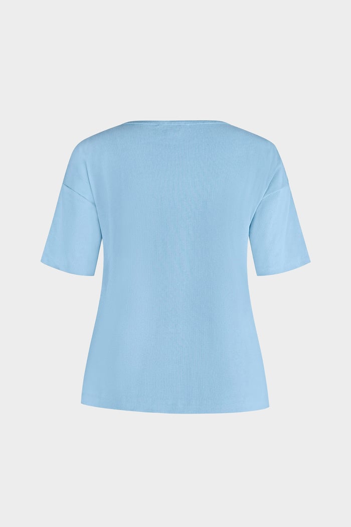 Ribbed T-Shirt & Shorts Set