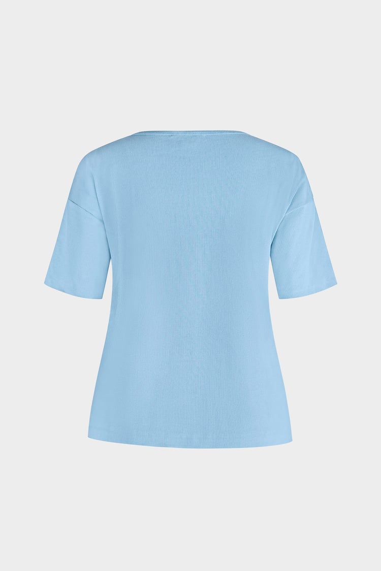 Ribbed T-Shirt & Shorts Set