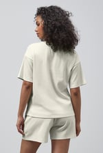 Ribbed T-Shirt & Shorts Set