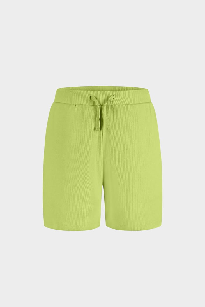 Ribbed T-Shirt & Shorts Set