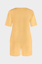 Ribbed T-Shirt & Shorts Set