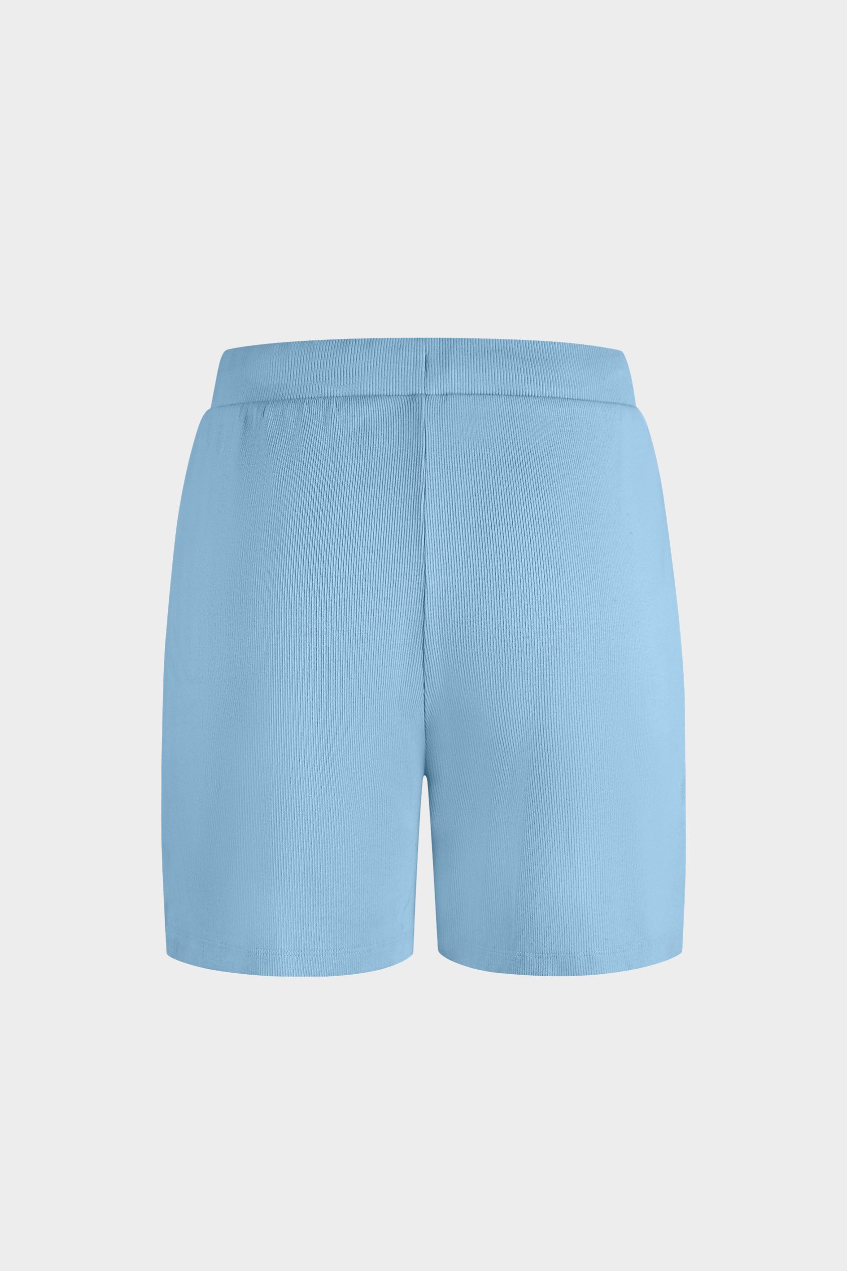 Ribbed T-Shirt & Shorts Set