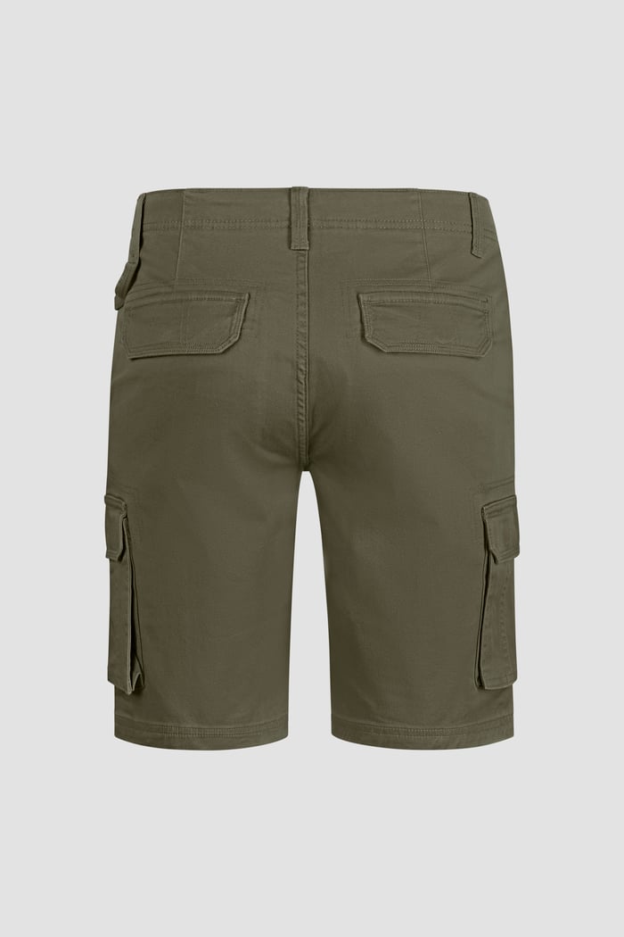 Men's Stretch Cotton Cargo Shorts