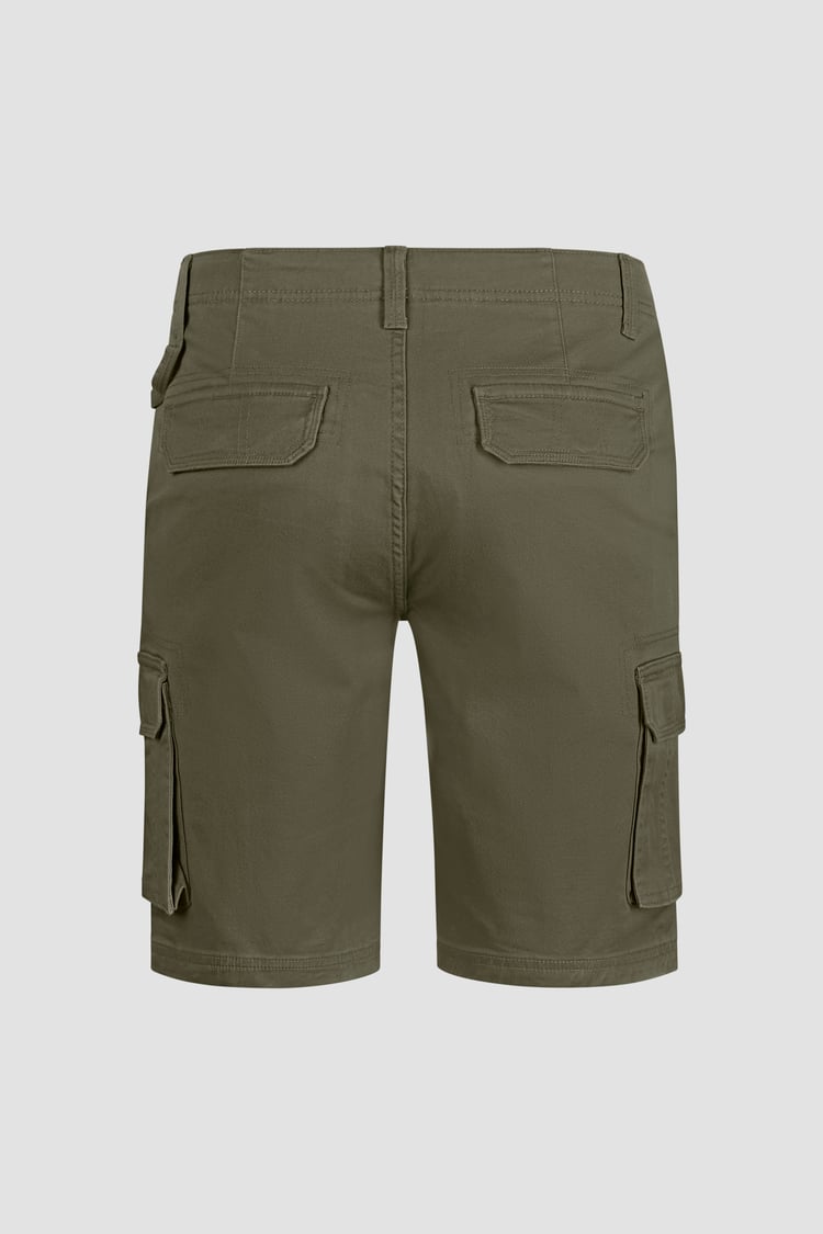 Men's Stretch Cotton Cargo Shorts