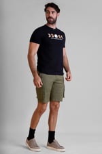 Men's Stretch Cotton Cargo Shorts