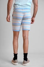 Men's Textured Striped Chino Short