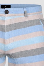 Men's Textured Striped Chino Short