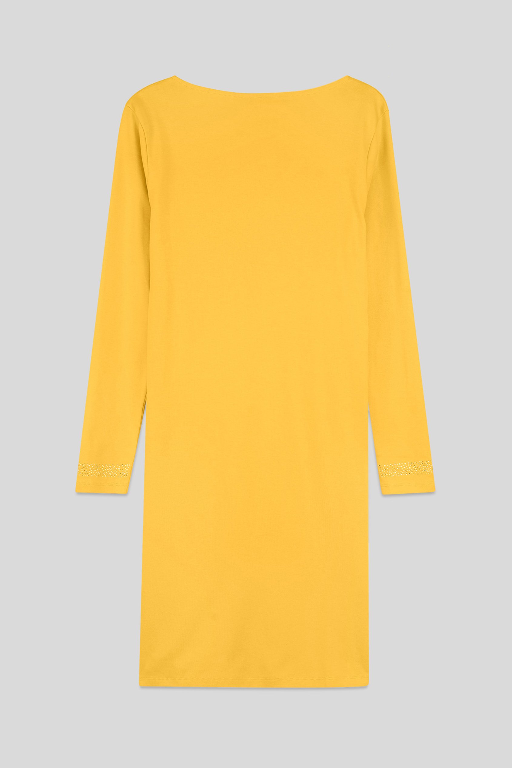 Womens Full Sleeve Embroidered Wrap Dress