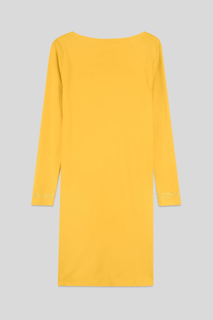 Womens Full Sleeve Embroidered Wrap Dress