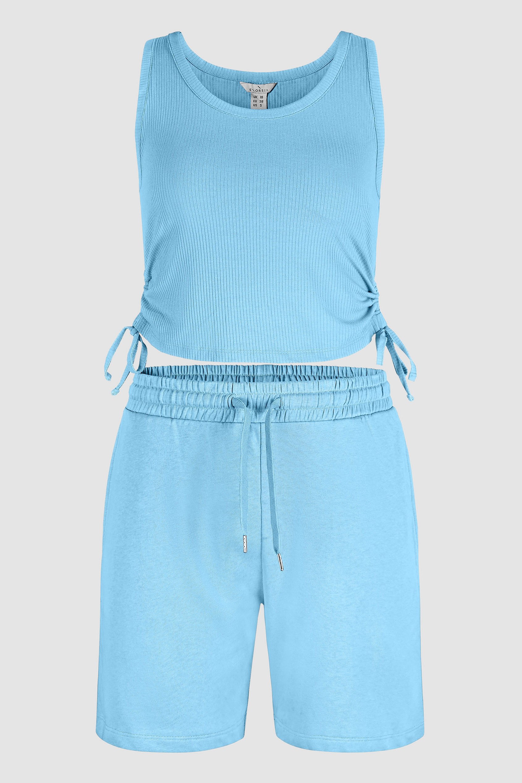 Lounge Set with Ruched Details