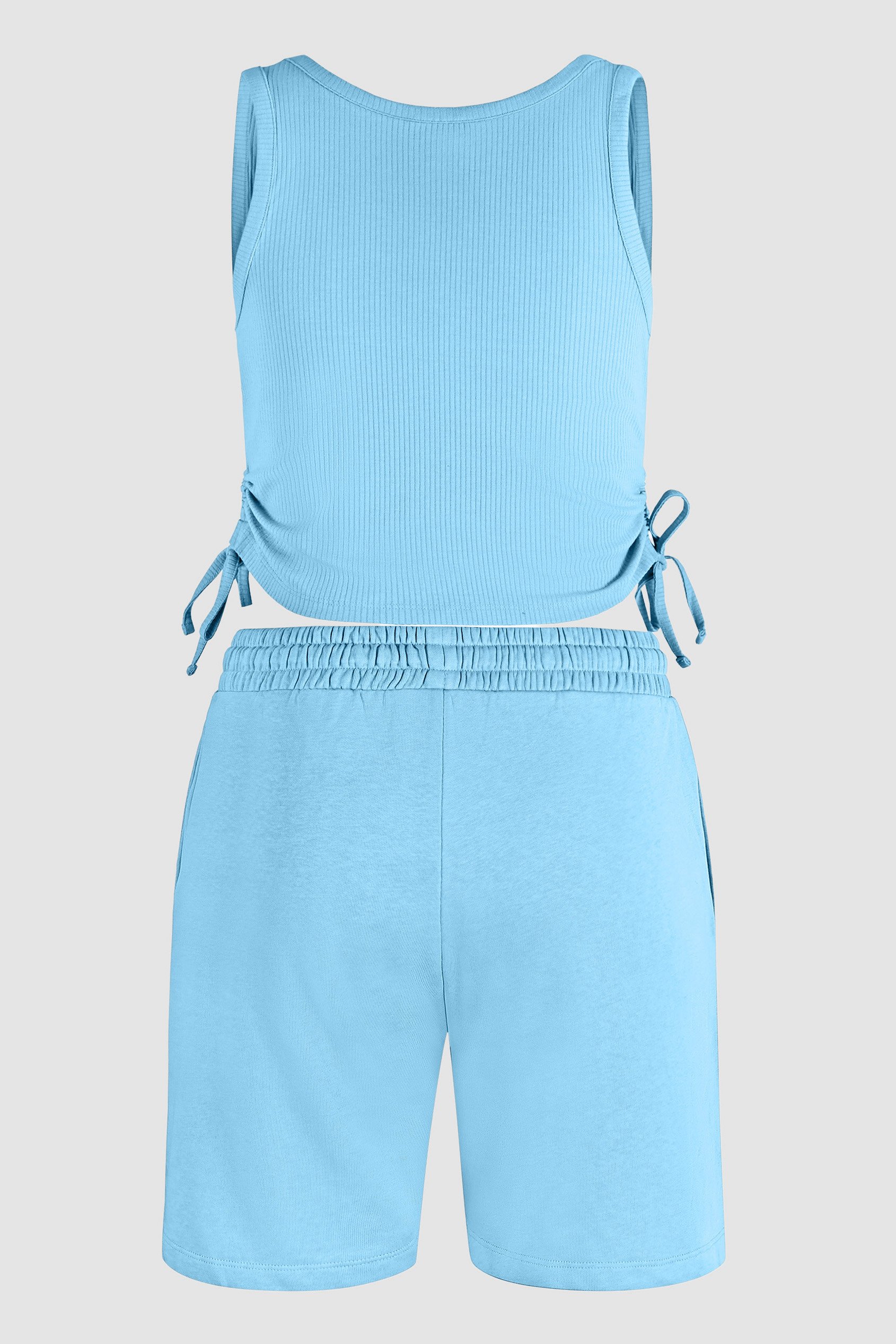 Lounge Set with Ruched Details