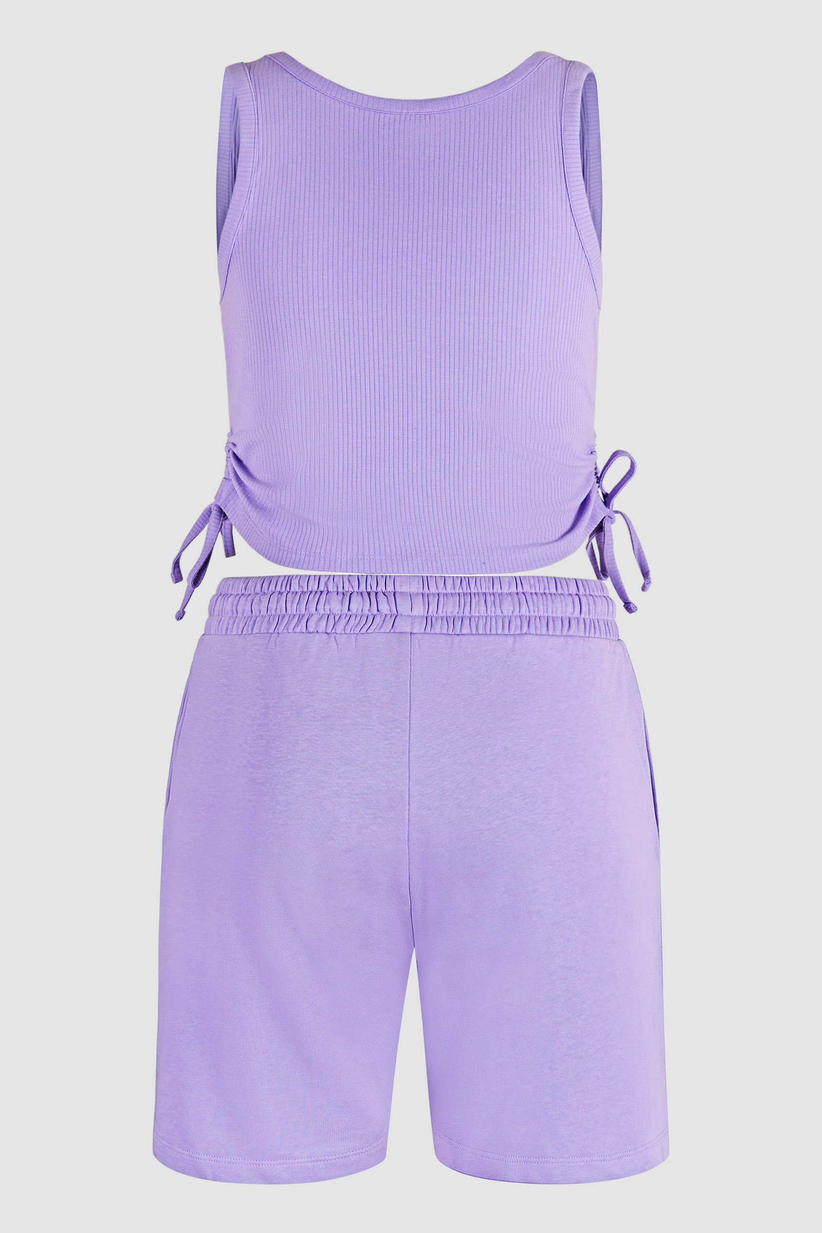 Lounge Set with Ruched Details