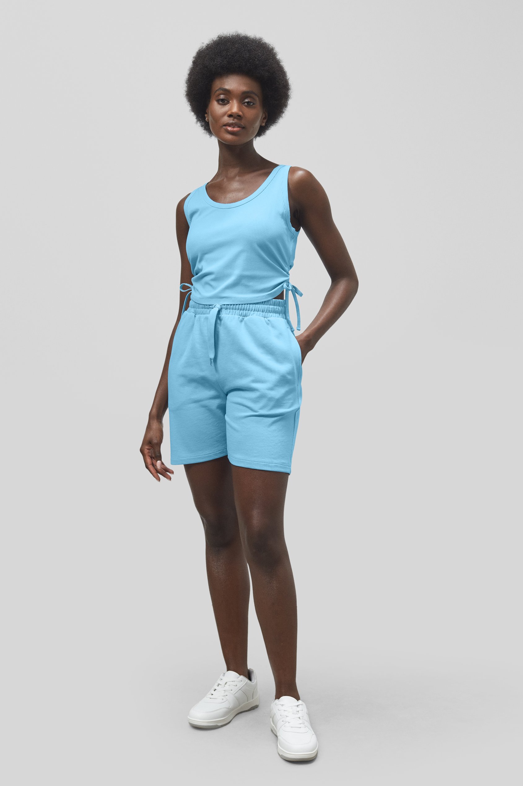 Lounge Set with Ruched Details