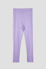 LS Picoting Ribbed T-Shirt & Leggings Set